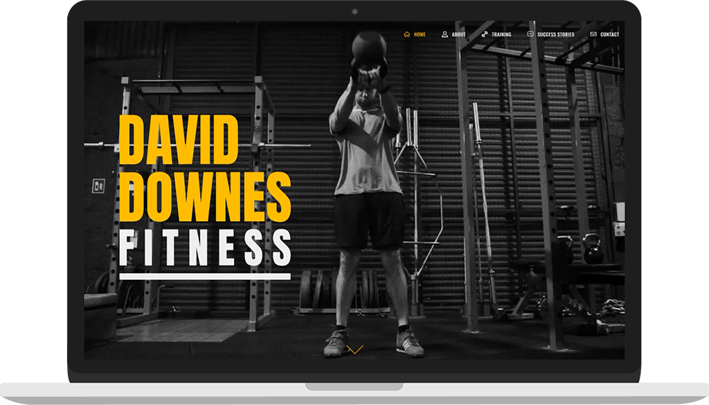 David Downes Fitness website